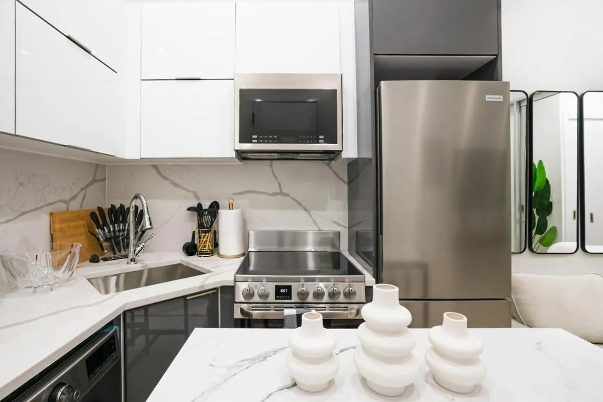 Apartamento 317-1B Modern 1Br Ues W D Nueva York