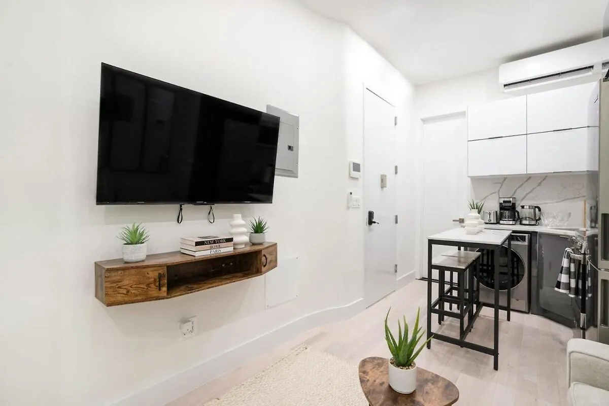 Apartamento 317-1B Modern 1Br Ues W D Nueva York
